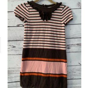 Janie & Jack Autumn Fall Color Sweater Dress Sz 6